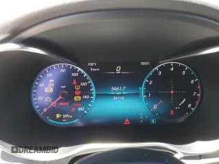 2021 Mercedes-Benz C 300 with VIN W1KWK8DB8MG054955, listed as a Copart auction lot 59444314 with 36,114 mi miles and Salvage Title. Bid and sale history available at DreamBid. Image 9.
