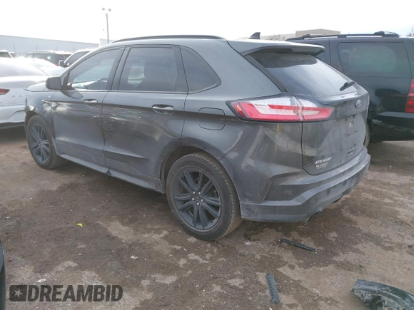 2020 Ford Edge SEL with VIN 2FMPK3J93LBB53641, listed as a IAAI auction lot 41340813 with 87,417 mi miles and . Bid and sale history available at DreamBid. Image 3.