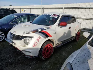2014 Nissan Juke NISMO RS with VIN JN8DF5MV9ET150105, listed as a Copart auction lot 83094854 with Not Provided miles and Salvage Title. Bid and sale history available at carsss.com. Image 1.