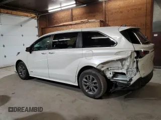 2021 Toyota Sienna XLE с VIN 5TDYSKFC7MS031162, выставлен на аукционе Copart как лот 48371475 с пробегом 47 536 миль миль и Списание • Salvage title. История ставок и продаж доступна на DreamBid. Изображение 2.