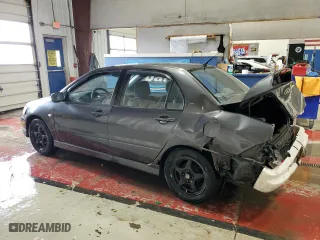2003 Mitsubishi Lancer OZ-Rally with VIN JA3AJ86E73U055107, listed as a Copart auction lot 47532845 with 186,173 mi miles and Salvage Title. Bid and sale history available at carsss.com. Image 2.