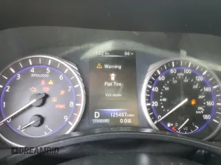 2014 Infiniti Q50 Sport with VIN JN1BV7AR8EM707401, listed as a Copart auction lot 58487675 with 125,487 mi miles and Salvage title. Bid and sale history available at DreamBid. Image 9.