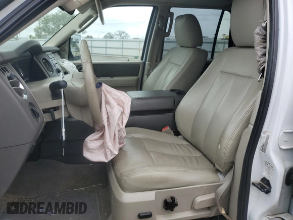 2014 Ford Expedition King Ranch с VIN 1FMJU1J53EEF02550, выставлен на аукционе Copart как лот 50641795 с пробегом Не указан миль и Списание • Salvage title. История ставок и продаж доступна на DreamBid. Изображение 7.