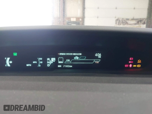 2014 Toyota Prius Four with VIN JTDKN3DU7E1812020, listed as a IAAI auction lot 42198161 with 71,026 mi miles and . Bid and sale history available at carsss.com. Image 7.