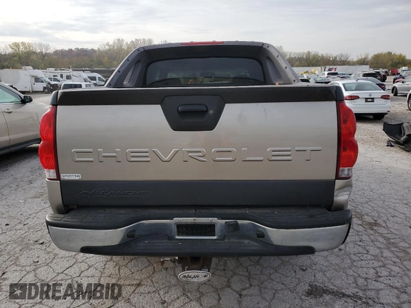 2003 Chevrolet Avalanche with VIN 3GNEK13T23G252867, listed as a Copart auction lot 77711854 with 94,320 mi miles and Clean Title. Bid and sale history available at carsss.com. Image 6.
