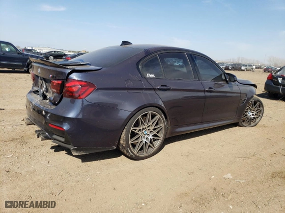 2017 BMW M3 with VIN WBS8M9C51H5G83520, listed as a Copart auction lot 48007903 with 64,393 mi miles. Bid and sale history available at carsss.com. Image 3.