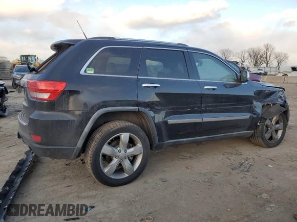 2011 Jeep Grand Cherokee Overland with VIN 1J4RR6GT8BC517168, listed as a Copart auction lot 88652055 with 175,431 mi miles and Salvage title. Bid and sale history available at DreamBid. Image 3.