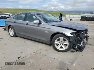 2012 BMW 5 Series 528i xDrive with VIN WBAXH5C58CDW08676, listed as a Copart auction lot 56765105 with 105,147 mi miles and Salvage title. Bid and sale history available at DreamBid. Image 4.