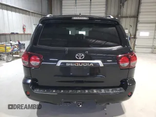 2020 Toyota Sequoia Platinum with VIN 5TDDY5G17LS179368, listed as a Copart auction lot 41524835 with 55,319 mi miles and Salvage Title. Bid and sale history available at carsss.com. Image 6.
