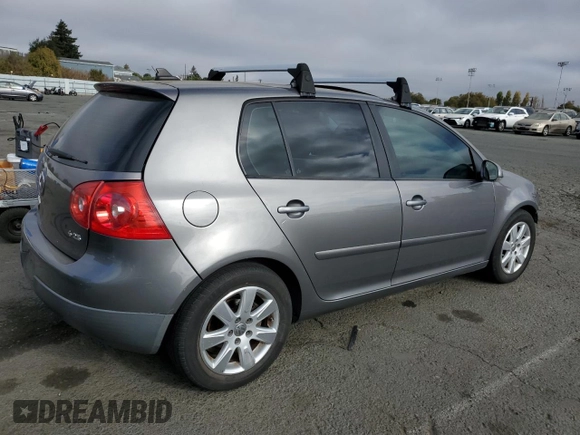 2008 Volkswagen Rabbit S with VIN WVWDB71K58W209036, listed as a Copart auction lot 75685864 with 221,175 mi miles and Salvage title. Bid and sale history available at DreamBid. Image 3.
