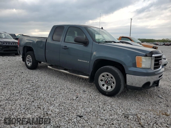2009 GMC Sierra 1500 Work Truck z VIN 1GTEC19X29Z252103, wystawiony jako Copart lot #55013535 z przebiegiem 82 186 mil mil oraz Szkoda całkowita • Salvage title. Historia ofert i sprzedaży dostępna na DreamBid. Obrazek 4.