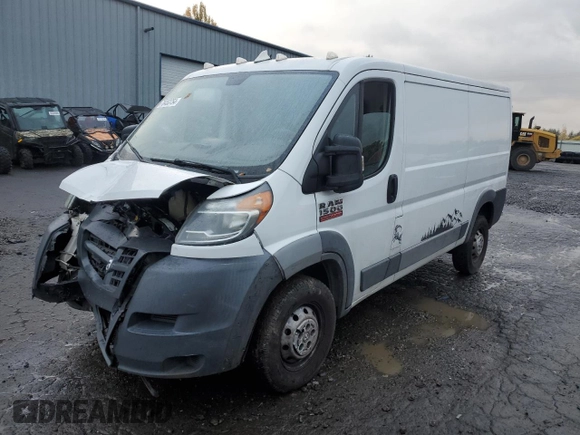 2016 Ram ProMaster Cargo with VIN 3C6TRVAG0GE101673, listed as a Copart auction lot 78453754 with 169,523 mi miles and Salvage Title. Bid and sale history available at DreamBid. Image 1.