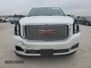 2017 GMC Yukon Denali with VIN 1GKS1CKJ5HR208979, listed as a Copart auction lot 44455835 with 99,954 mi miles and Salvage Title. Bid and sale history available at carsss.com. Image 5.