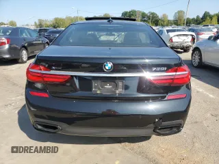 2018 BMW 7 Series ALPINA B7 xDrive with VIN WBA7F2C50JG424655, listed as a Copart auction lot 70325634 with 0 mi miles and Salvage Title. Bid and sale history available at carsss.com. Image 6.