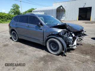 2022 Volkswagen Tiguan SE R-Line Black with VIN 3VV8B7AX1NM054592, listed as a Copart auction lot 65713085 with Not provided miles and Salvage title. Bid and sale history available at DreamBid. Image 4.