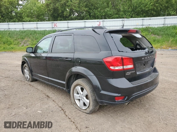 2012 Dodge Journey SXT with VIN 3C4PDDBG5CT226207, listed as a Copart auction lot 57668305 with 201,404 mi miles and Clean title. Bid and sale history available at DreamBid. Image 2.