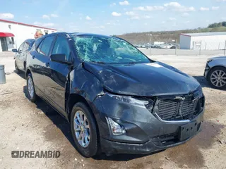 2020 Chevrolet Equinox LS with VIN 2GNAXHEV2L6282566, listed as a IAAI auction lot 41883003 with 36,314 mi miles. Bid and sale history available at carsss.com. Image 1.