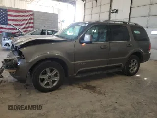 2004 Lincoln Aviator Luxury with VIN 5LMEU88H04ZJ16196, listed as a Copart auction lot 57163505 with 224,538 mi miles and Non repairable. Bid and sale history available at DreamBid. Image 1.