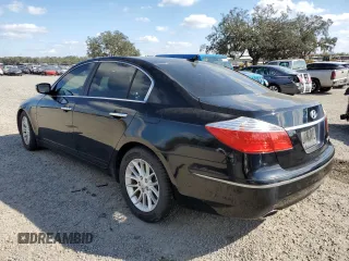2009 Hyundai Genesis with VIN KMHGC46E09U061317, listed as a Copart auction lot 51683015 with 89,749 mi miles and Non Repairable. Bid and sale history available at DreamBid. Image 2.