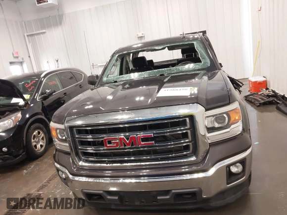 2015 GMC Sierra 1500 SLE with VIN 1GTV2UEC0FZ151760, listed as a IAAI auction lot 41988450 with 124,674 mi miles. Bid and sale history available at carsss.com. Image 13.