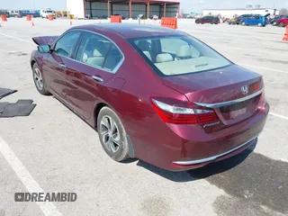 2016 Honda Accord Sedan LX with VIN 1HGCR2F32GA098244, listed as a IAAI auction lot 41869489 with Not Provided miles. Bid and sale history available at carsss.com. Image 3.