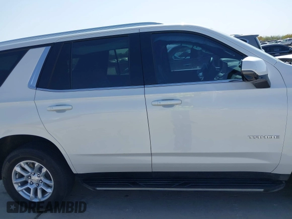 2023 Chevrolet Tahoe LT z VIN 1GNSKNKD3PR313606, wystawiony jako IAAI lot #41829552 z przebiegiem 35 713 mil mil oraz . Historia ofert i sprzedaży dostępna na DreamBid. Obrazek 13.