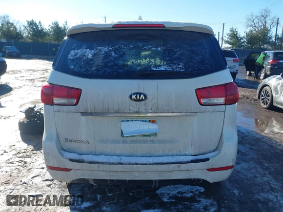 2015 Kia Sedona L with VIN KNDMA5C15F6031279, listed as a IAAI auction lot 41364859 with 149,511 mi miles. Bid and sale history available at carsss.com. Image 16.