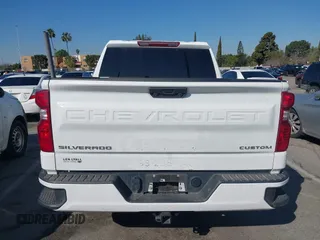 2022 Chevrolet Silverado 1500 Custom with VIN 1GCPDBEK2NZ627732, listed as a IAAI auction lot 41718968 with 1 mi miles. Bid and sale history available at carsss.com. Image 16.