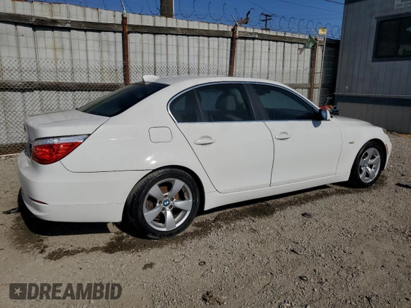 2008 BMW 5 Series z VIN WBAN453588CT16817, wystawiony jako Copart lot #54245065 z przebiegiem 103 603 mil mil oraz Czysty tytuł • Clean title. Historia ofert i sprzedaży dostępna na DreamBid. Obrazek 3.