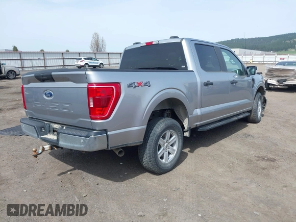2021 Ford F-150 XL z VIN 1FTFW1E5XMFA28555, wystawiony jako IAAI lot #41814344 z przebiegiem 31 680 mil mil oraz . Historia ofert i sprzedaży dostępna na DreamBid. Obrazek 4.