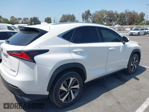2021 Lexus NX 300 with VIN JTJGARBZ7M5028332, listed as a IAAI auction lot 42575519 with 49,831 mi miles and . Bid and sale history available at DreamBid. Image 4.