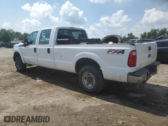 2016 Ford F-250 Lariat with VIN 1FT7W2B61GEB38430, listed as a Copart auction lot 64350615 with Not provided miles and Clean title. Bid and sale history available at DreamBid. Image 2.
