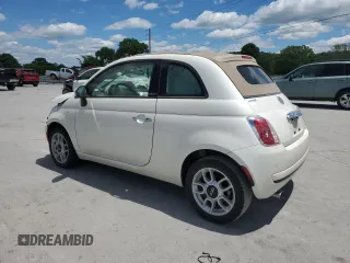 2015 FIAT 500 Pop with VIN 3C3CFFDR2FT501947, listed as a Copart auction lot 58386745 with 75,576 mi miles and Clean title. Bid and sale history available at DreamBid. Image 2.