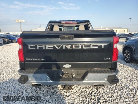 2019 Chevrolet Silverado 1500 LTZ with VIN 3GCUYGED6KG274977, listed as a Copart auction lot 50276525 with 80,926 mi miles and Salvage Title. Bid and sale history available at DreamBid. Image 6.