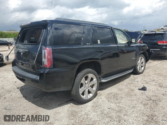 2017 GMC Yukon SLE with VIN 1GKS1AKC0HR261921, listed as a Copart auction lot 71925134 with 0 mi miles and Salvage Title. Bid and sale history available at carsss.com. Image 3.