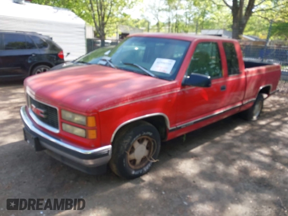 1996 GMC Sierra 1500 with VIN 2GTEC19W6T1516396, listed as a IAAI auction lot 41998555 with 160,000 mi miles and . Bid and sale history available at DreamBid. Image 2.
