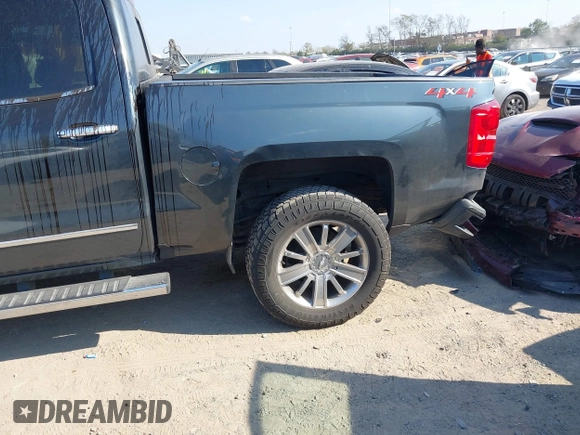 2018 Chevrolet Silverado 1500 High Country with VIN 3GCUKTEC8JG308353, listed as a IAAI auction lot 40714183 with 88,711 mi miles and . Bid and sale history available at DreamBid. Image 6.