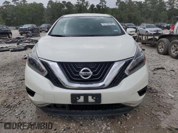 2018 Nissan Murano SV with VIN 5N1AZ2MG3JN166476, listed as a Copart auction lot 51136105 with 82,054 mi miles and Salvage Title. Bid and sale history available at carsss.com. Image 5.