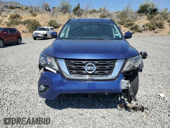 2019 Nissan Pathfinder S with VIN 5N1DR2MM6KC592579, listed as a Copart auction lot 63622475 with 150,248 mi miles and Salvage title. Bid and sale history available at DreamBid. Image 5.