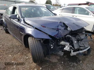 2018 BMW M3 with VIN WBS8M9C59J5J79204, listed as a Copart auction lot 62541491 with 0 mi miles. Bid and sale history available at carsss.com. Image 1.