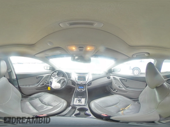 2013 Hyundai Elantra Limited with VIN 5NPDH4AE8DH254009, listed as a Copart auction lot 51278115 with 131,463 mi miles and Salvage Title. Bid and sale history available at DreamBid. Image 12.