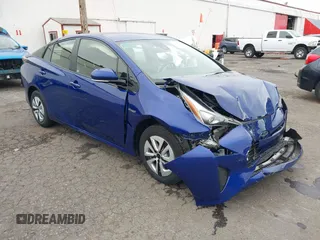 2018 Toyota Prius Two with VIN JTDKBRFU8J3067821, listed as a IAAI auction lot 41767013 with 82,285 mi miles. Bid and sale history available at carsss.com. Image 1.
