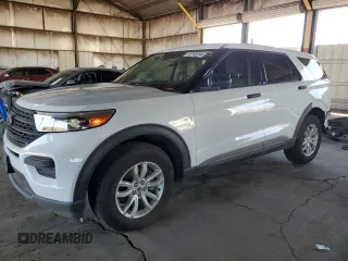 2021 Ford Explorer with VIN 1FMSK8BB0MGC06301, listed as a Copart auction lot 82760294 with 40,381 mi miles and Salvage Title. Bid and sale history available at carsss.com. Image 1.