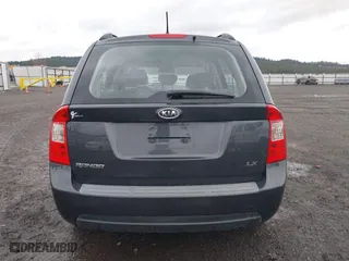 2008 Kia Rondo EX with VIN KNAFG525X87132226, listed as a IAAI auction lot 41861052 with 101,235 mi miles. Bid and sale history available at carsss.com. Image 16.