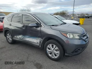 2013 Honda CR-V EX-L with VIN 5J6RM3H71DL030394, listed as a Copart auction lot 47464945 with 146,230 mi miles and Salvage Title. Bid and sale history available at DreamBid. Image 4.