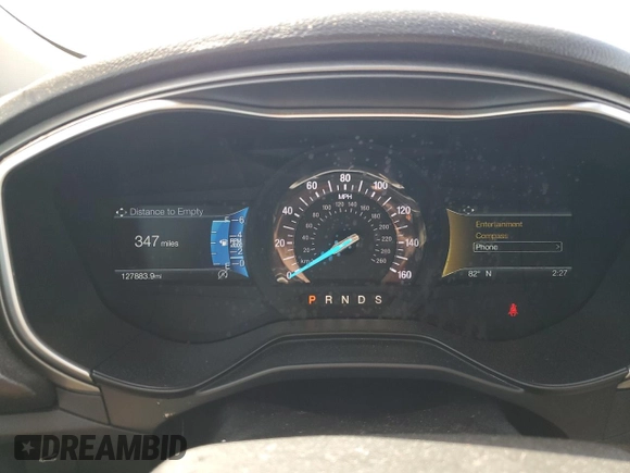 2019 Ford Fusion SE with VIN 3FA6P0HD7KR113434, listed as a Copart auction lot 48719045 with 127,883 mi miles and Salvage Title. Bid and sale history available at carsss.com. Image 9.