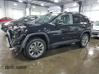 2024 Toyota RAV4 XLE Premium with VIN 2T3A1RFV0RC481791, listed as a Copart auction lot 59015185 with 9,383 mi miles and Salvage title. Bid and sale history available at DreamBid. Image 1.