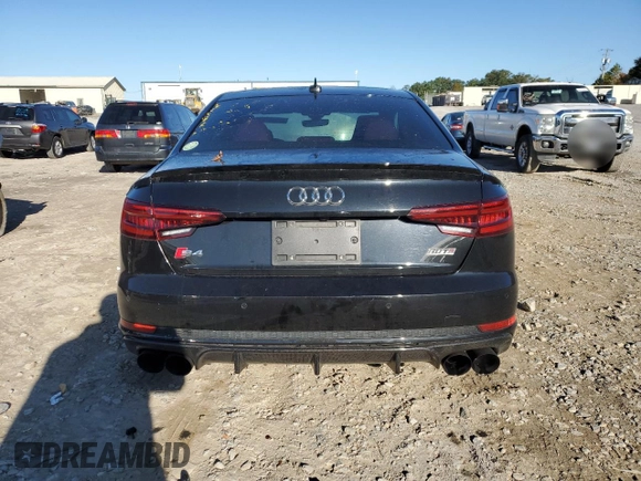 2018 Audi S4 Premium Plus with VIN WAUB4AF49JA225233, listed as a Copart auction lot 72212793 with 67,410 mi miles. Bid and sale history available at carsss.com. Image 6.