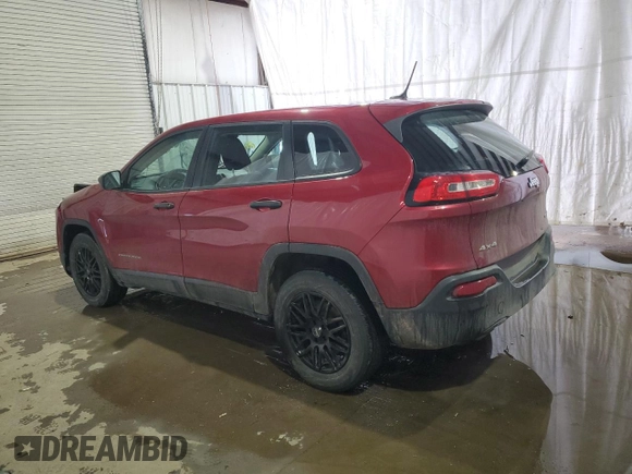 2015 Jeep Cherokee Sport with VIN 1C4PJMAB6FW551901, listed as a Copart auction lot 43526595 with 144,571 mi miles and Non repairable. Bid and sale history available at DreamBid. Image 2.