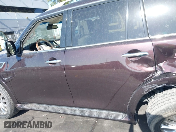 2016 Infiniti QX80 with VIN JN8AZ2NC1G9401091, listed as a IAAI auction lot 42497807 with 77,179 mi miles and . Bid and sale history available at DreamBid. Image 15.
